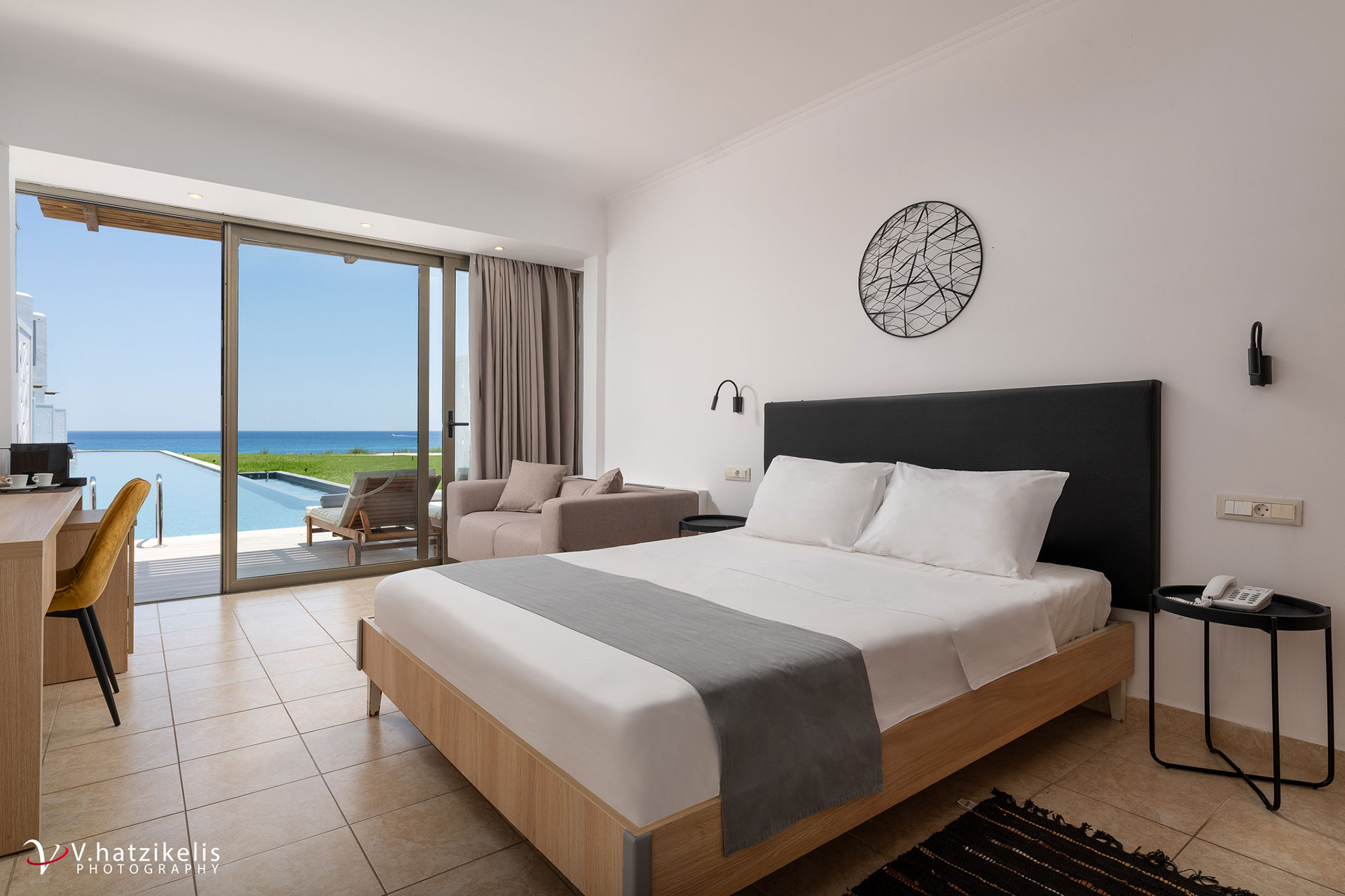 Paralos Lifestyle Rodos Hotel Double Deluxe Swim Up Front Sea View