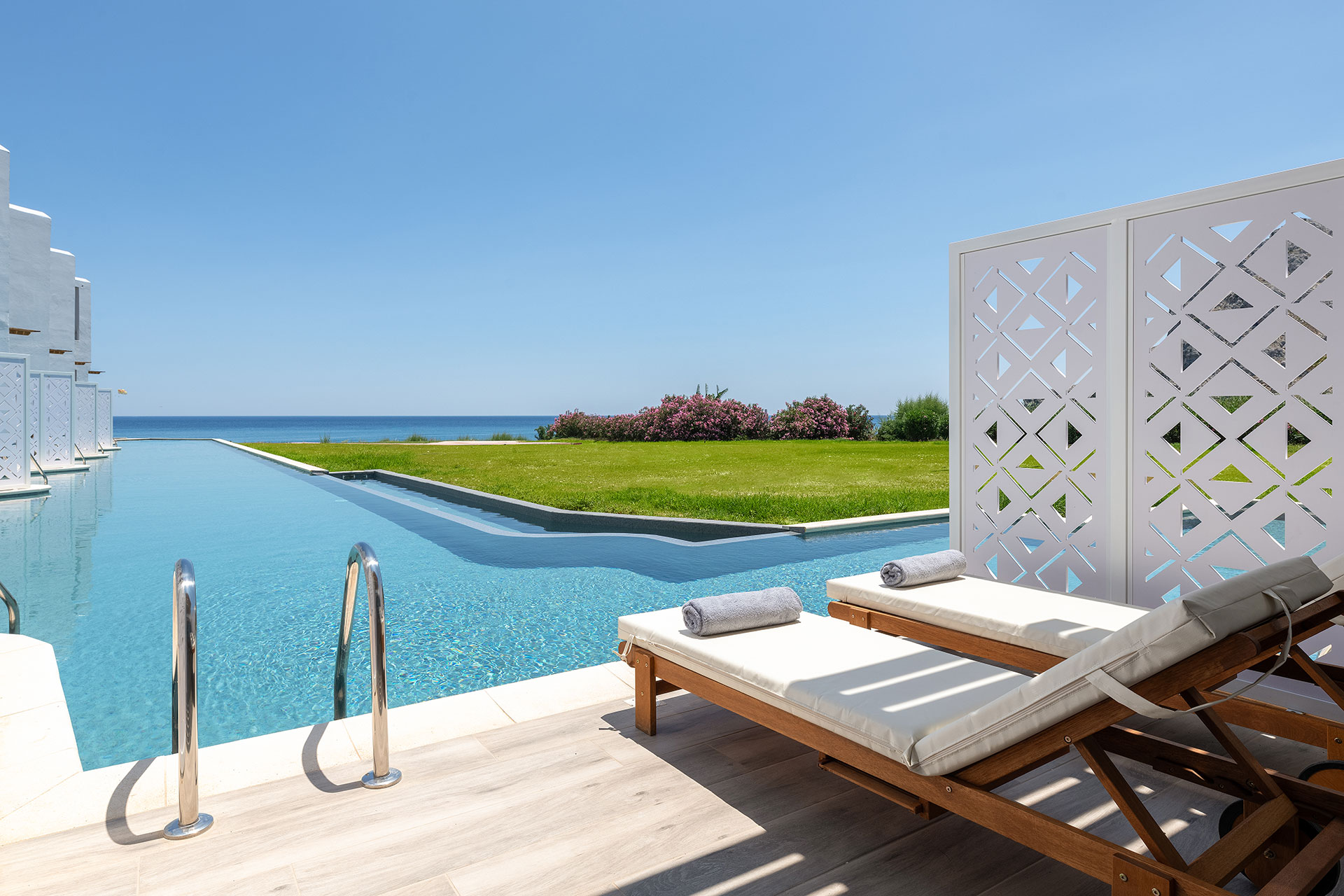 Paralos Lifestyle Rodos Hotel Double Deluxe Swim Up Front Sea View 3