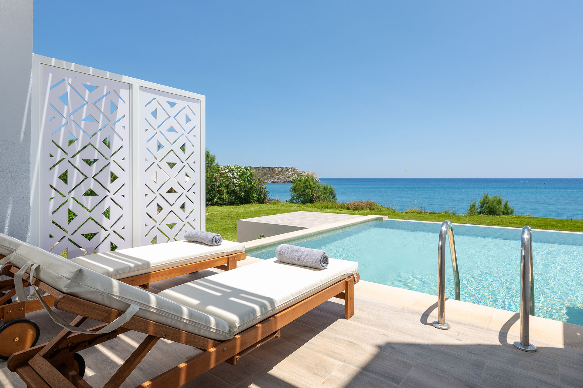 Paralos Lifestyle Rodos Hotel Double Deluxe Swim Up Front Sea View 5